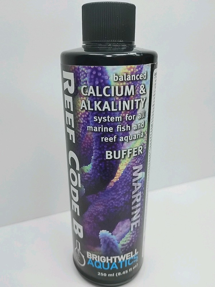 Brightwell Aquatics Reef Code B 250mL Alkalinity Buffer Live Coral Supplement