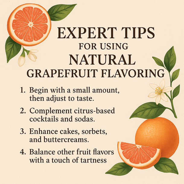 LD Carlson Natural Grapefruit Flavoring 128 oz