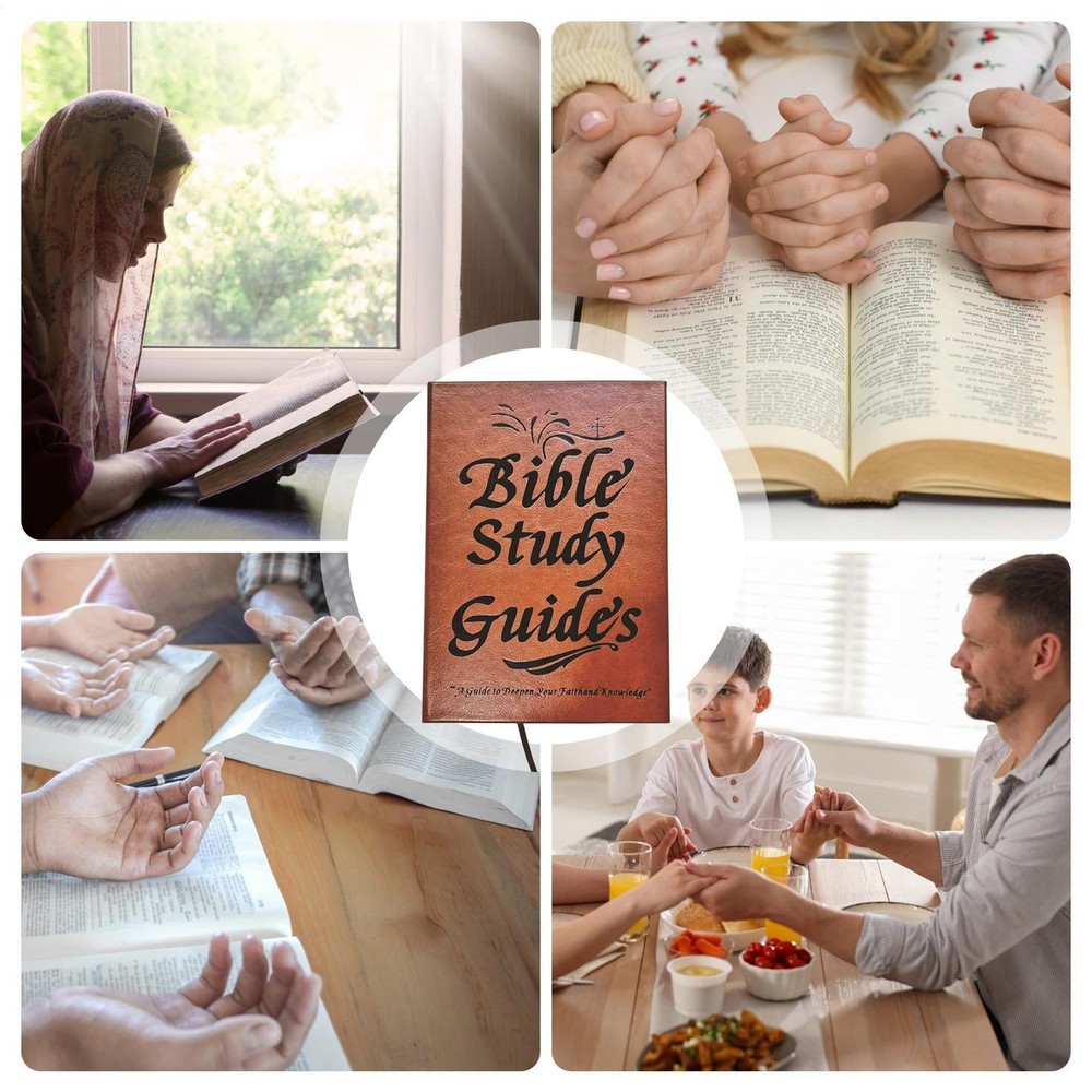 Bible Study Guide, Daily Devotional Journal,Study Notebook Based Planner
