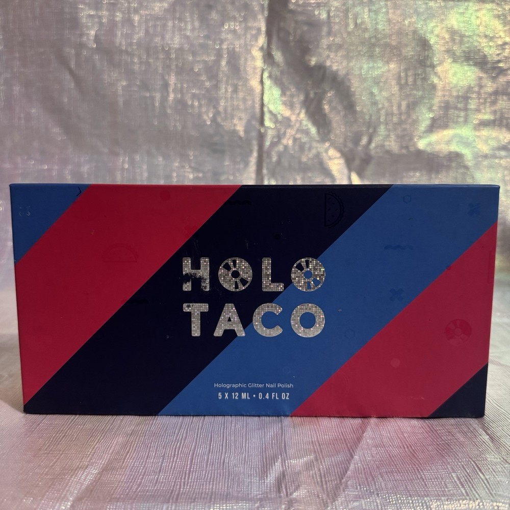18 EMPTY Holo Taco Nail Polish Collection Boxes *ONLY BOXES*