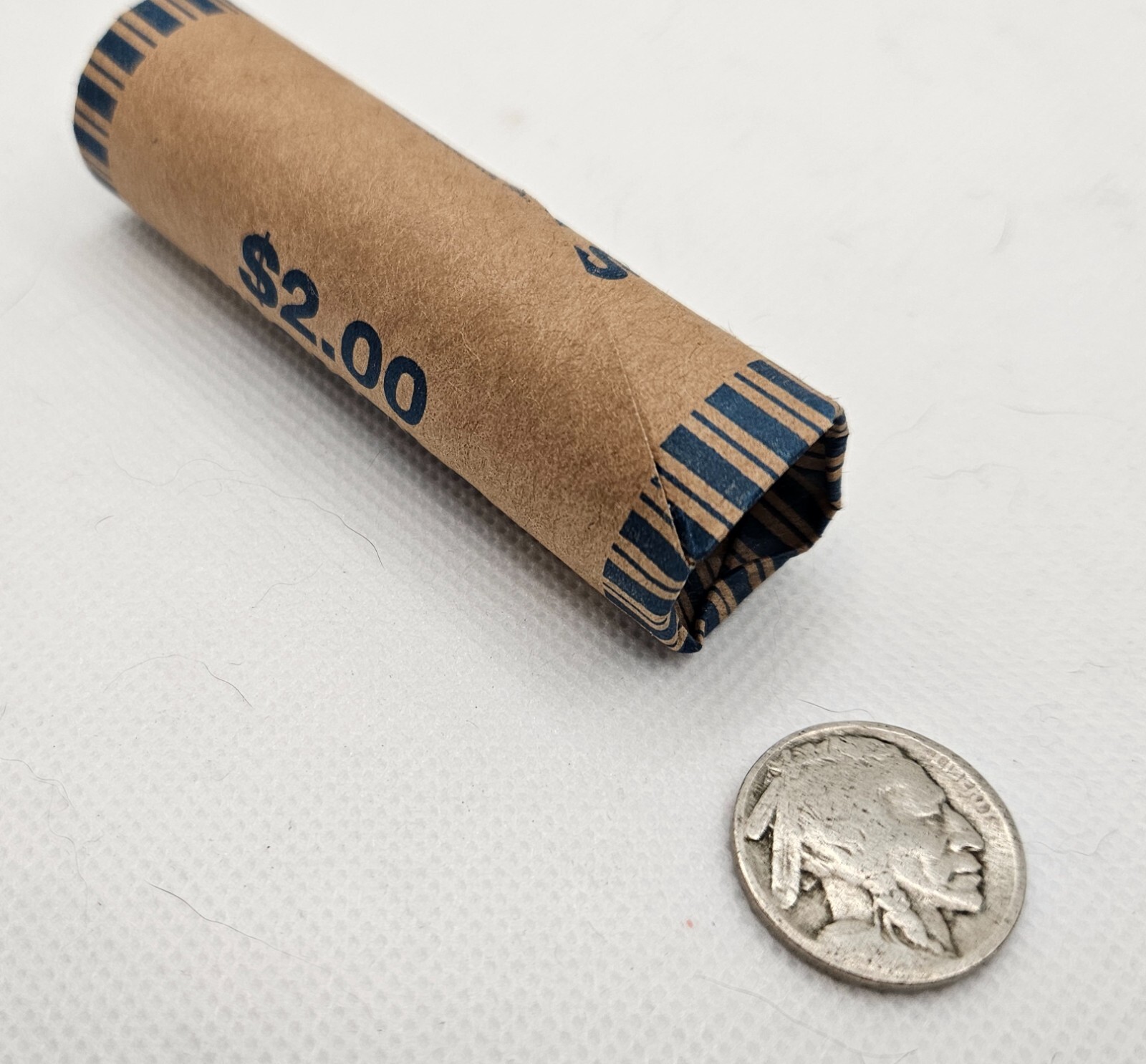 Buffalo Nickels - Roll of 40 CULL - 1913-1938 US Coins NO DATE Indian Head