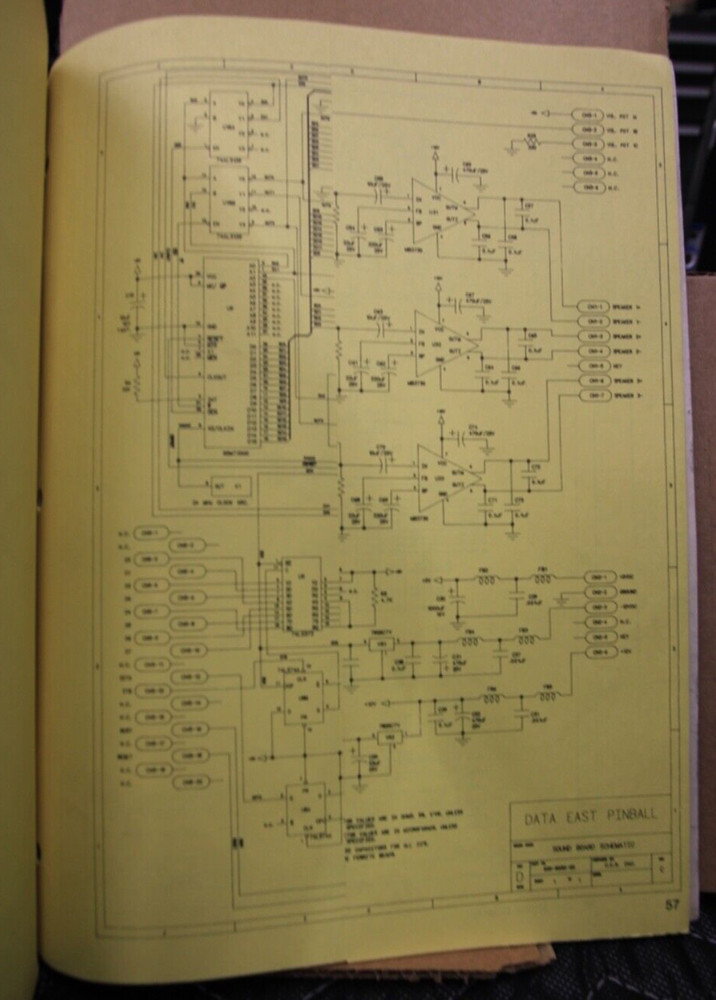 Batman Pinball Manual - Data East - 1991