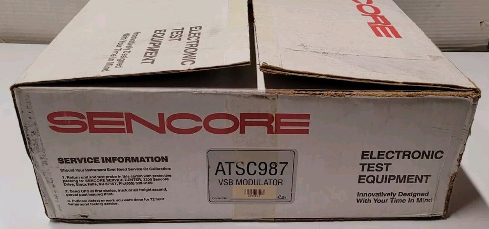 Sencore ATSC987 VSB Modulator