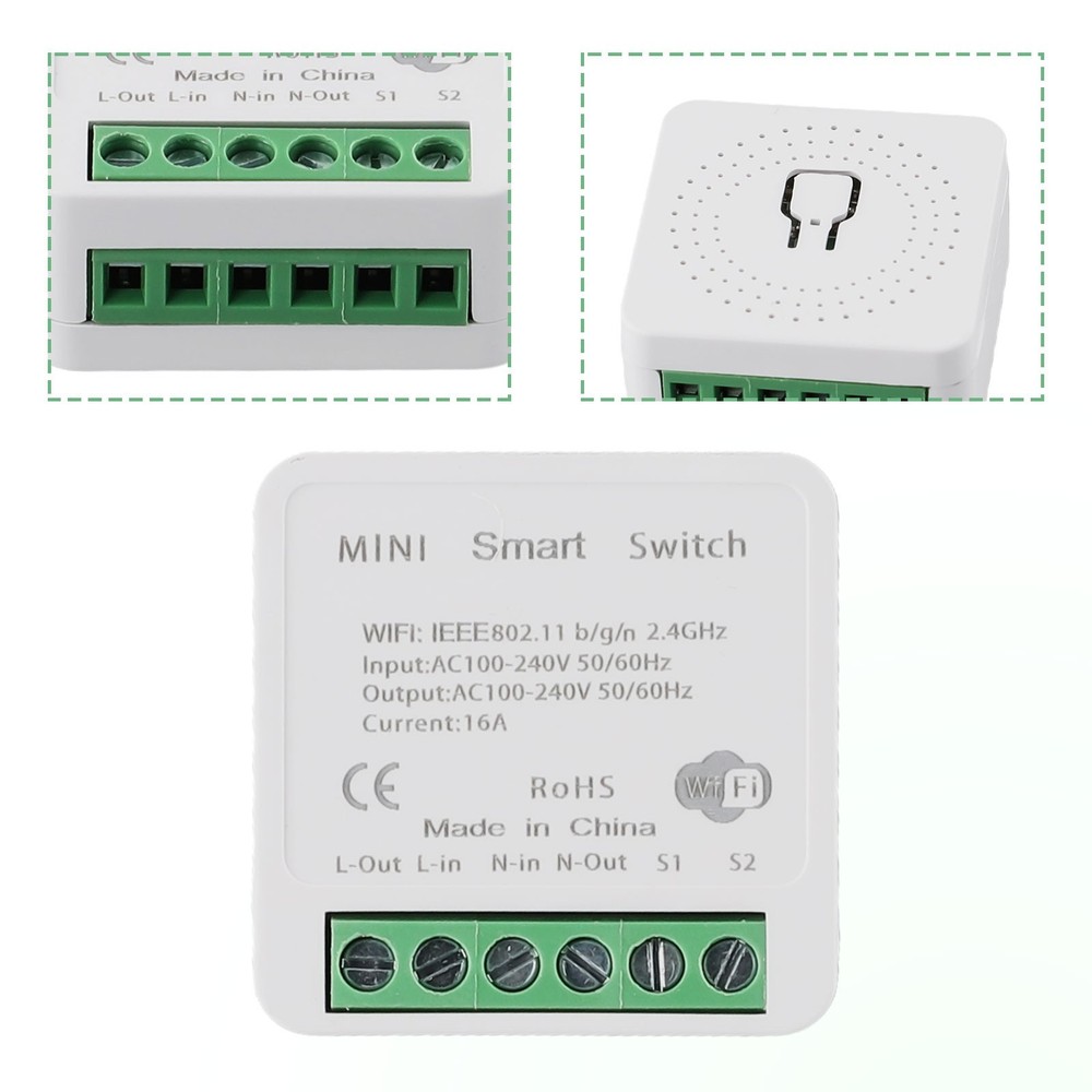 WiFi Smart Switch for Easy Installation Timer Function Seamless Integration