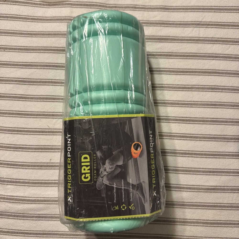 TriggerPoint GRID Foam Roller, Lime, 13" Exercise Healing