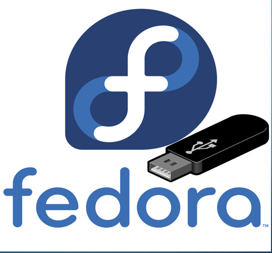Fedora 43 KDE Live USB Bootable INSTALLer 64 Bit Fedora Linux Flash Drive
