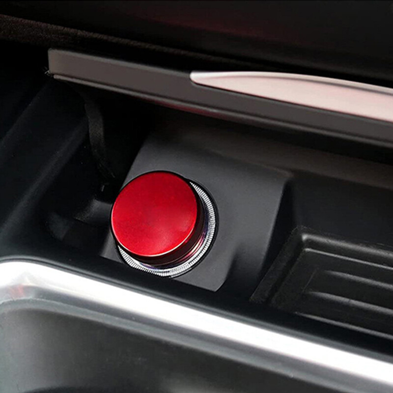12V Car Cigarette Lighter Socket Dustproof Plug Eject Button New Replacement