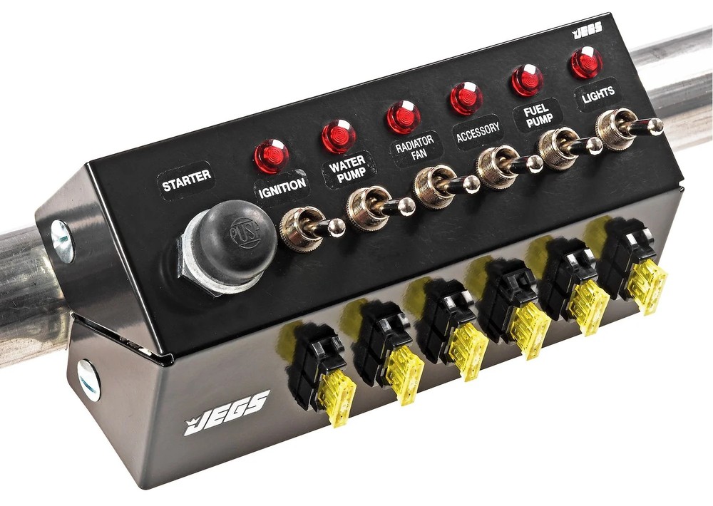 JEGS 11080 Cage Mounted Switch Panel Kit