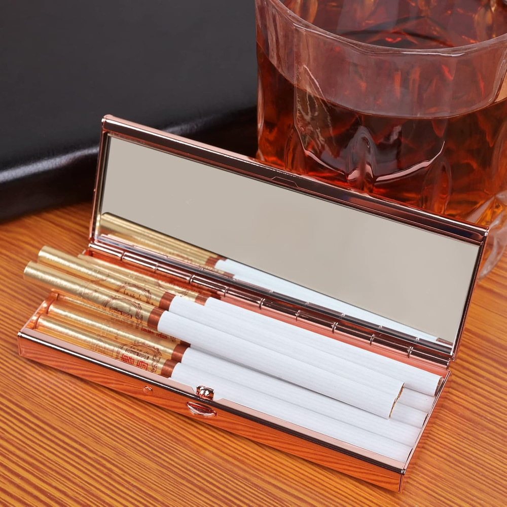 Mini Cigarette case Box (Rose Gold)