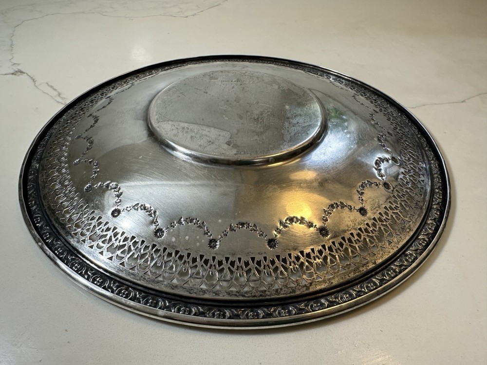 Reed & Barton Serving Plate 10.5" Silverplate #1703