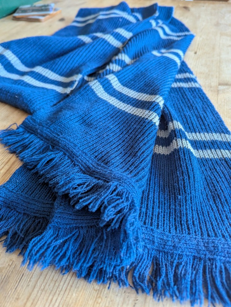 Harry Potter - Blue Hogwarts scarf