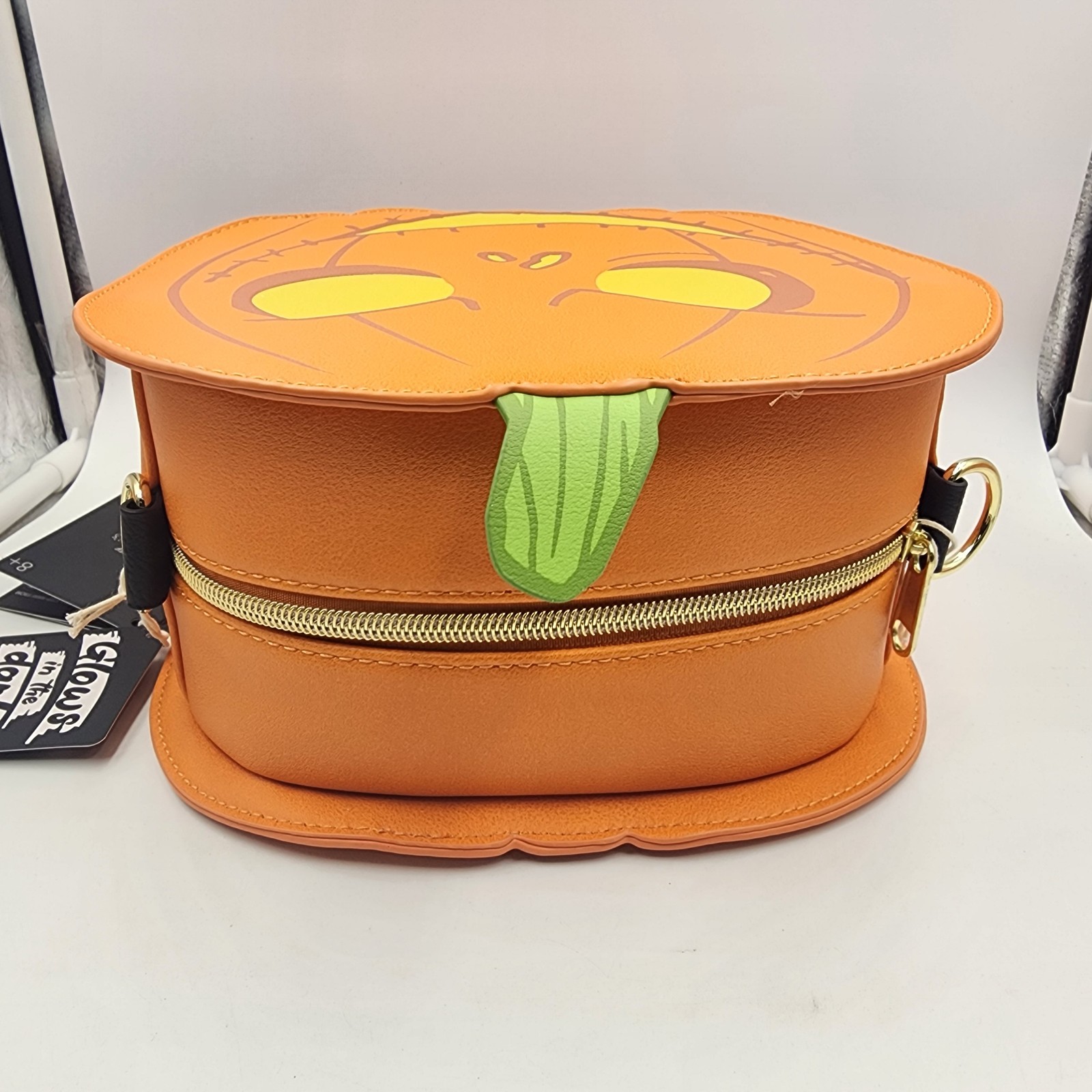Nightmare Before Christmas Jack-o'-Lantern Glow Crossbody Purse NWT