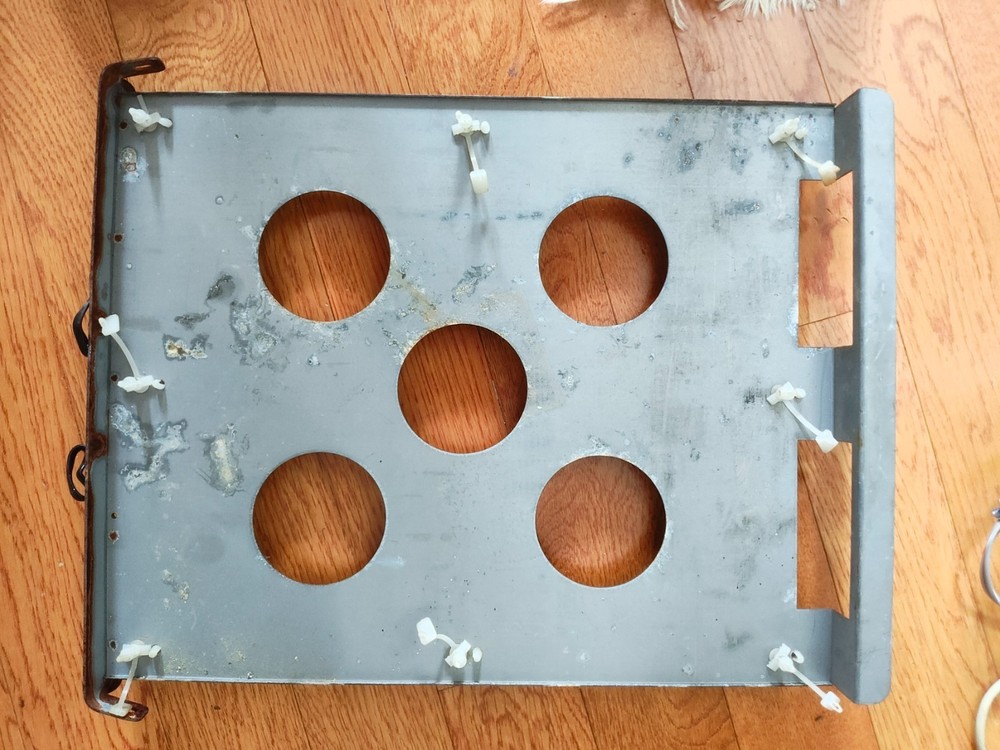 NINTENDO Donkey Kong upright PCB mounting plate frame