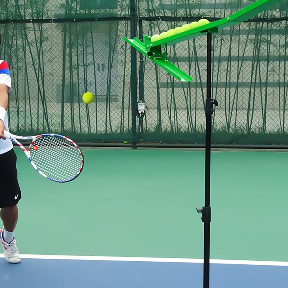 Tennis Ball Dropping Machine Durability Portable Sturdy Professional Adjustable