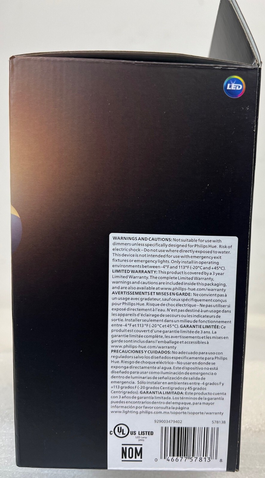 Philips Hue 85W E26 Smart LED Tunable White Ambiance Light Bulb Bluetooth 2 Pack