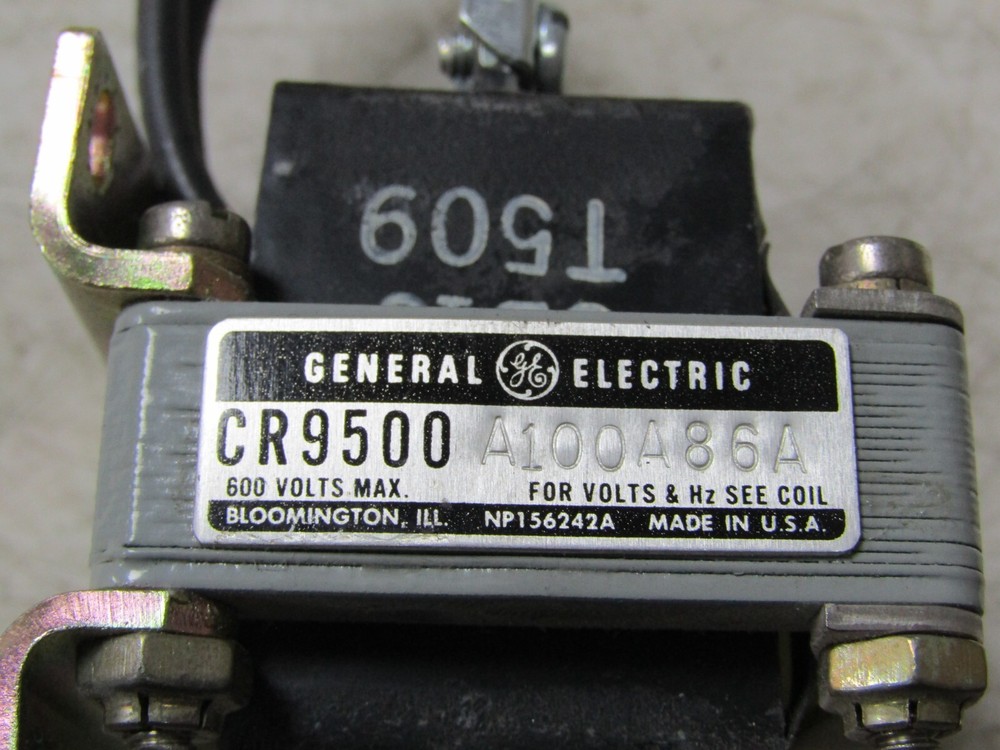 💥GE GENERAL ELECTRIC CR9500A100A86A SOLENOID COIL 600 VAC 115V COIL