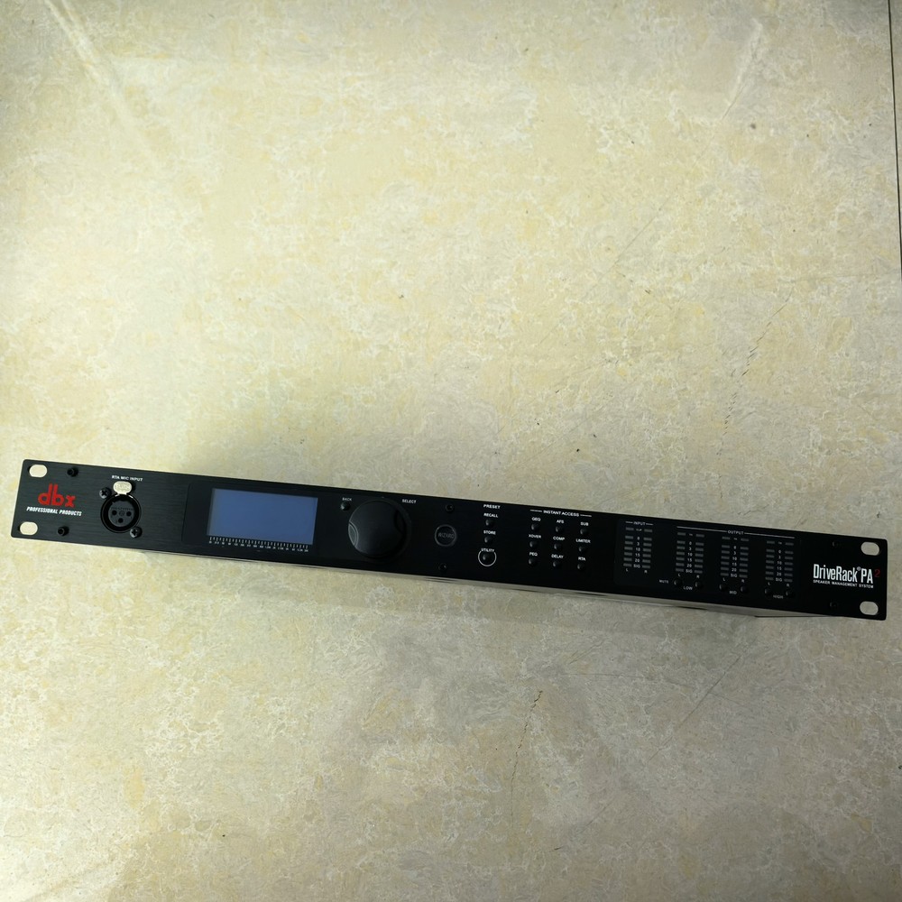 US DBX DriveRack Complete Loudspeaker Management System-PA2 free shipping