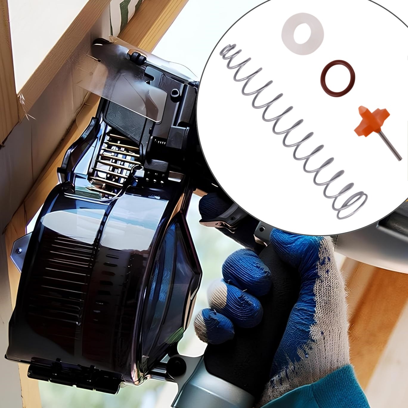 Trigger Valve Kit For Snap-on IM5100 PH2045,PH2050,FAR720,FAR750,FAR7200 PH50F