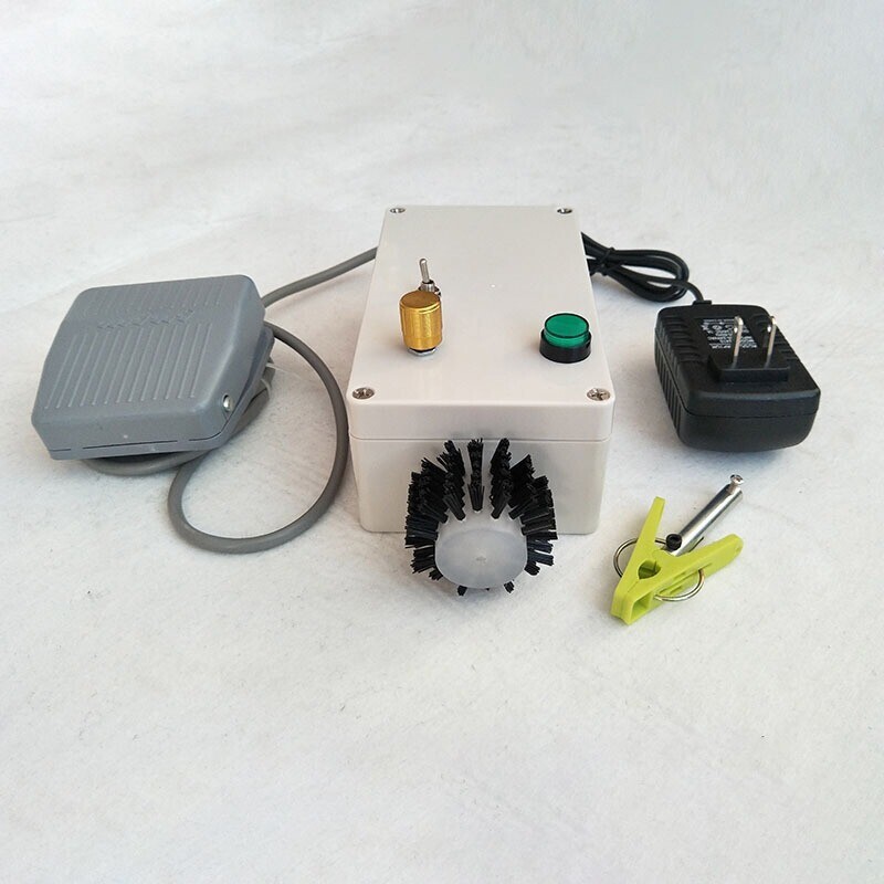 Electric Twisting Machine Headphone Cable Shield Wire Brush Wire Splitting Clamp