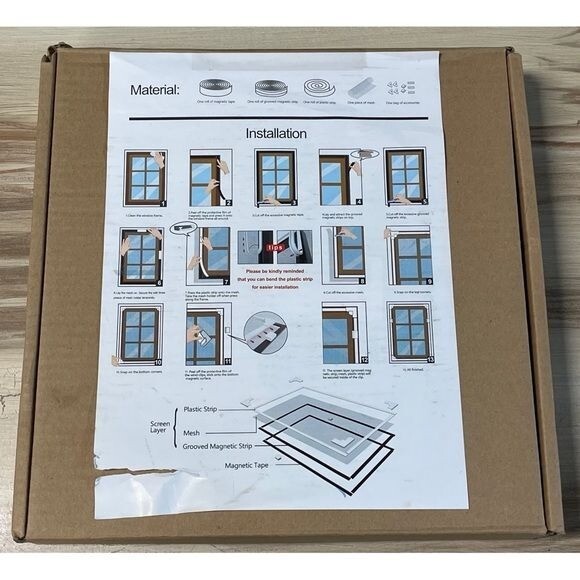 NIB Magnetic Screen Making Kit