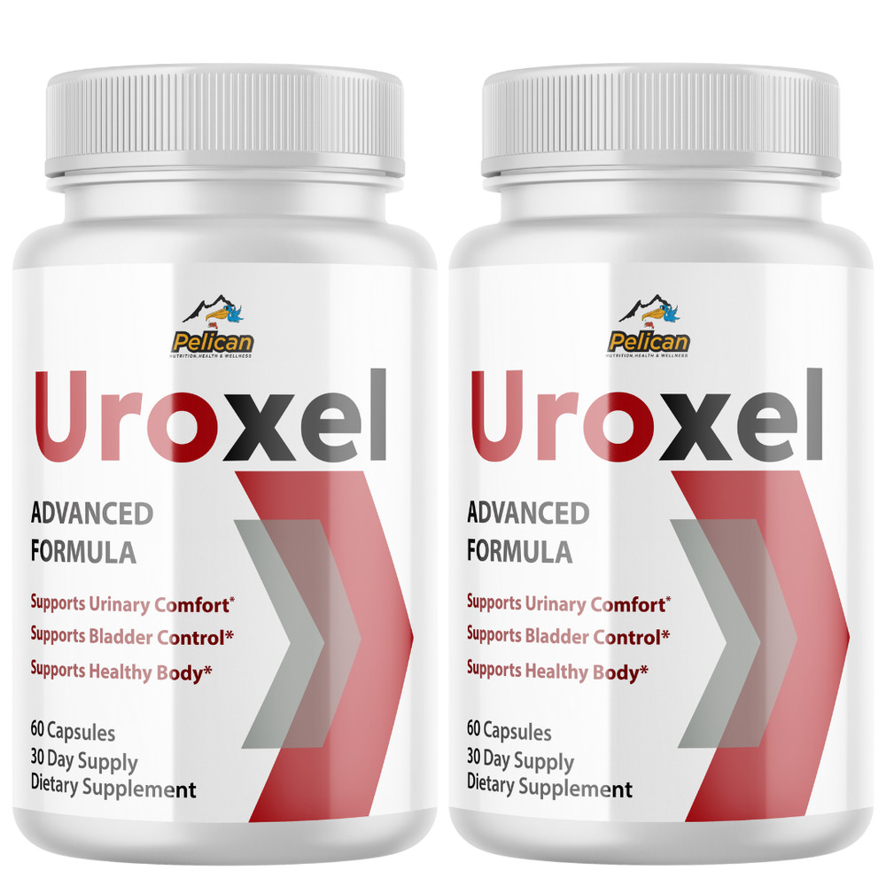 Uroxel- Prostate & Urinary Support- 2 Bottles- 120 Capsules