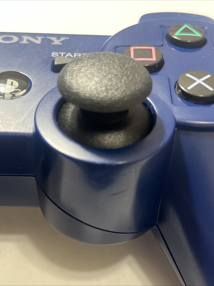 Sony PS3 DualShock 3 Wireless Controller – Deep Blue OEM Original Tested