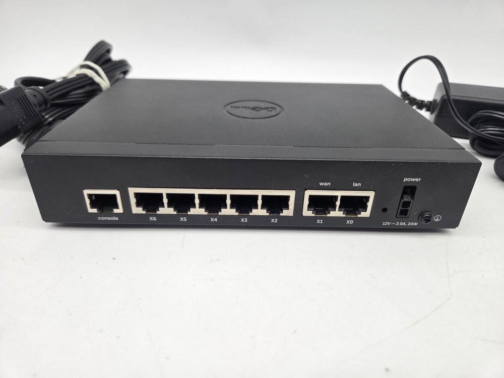 Dell SonicWALL TZ400 7-Port Firewall Network Security