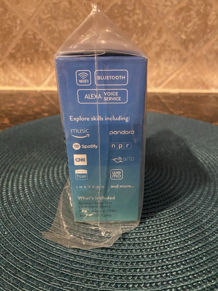 Echo Dot Amazon (2nd Generation) Smart Speaker - Black