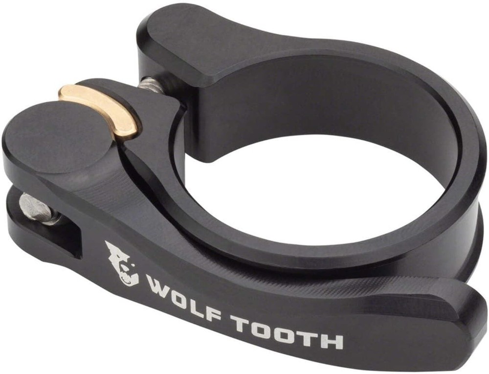 QR Quick Release Seatpost Clamp - 31.8mm, Black