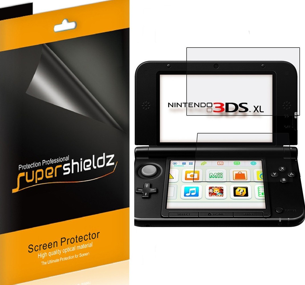 3X Supershieldz Anti Glare (Matte) Screen Protector Shield for Nintendo 3DS XL