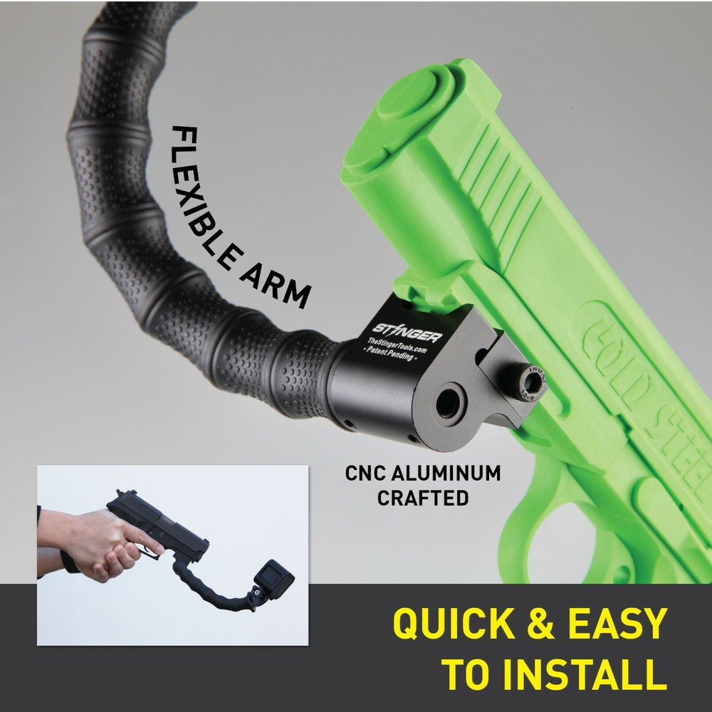 Stinger Python Camera Arm with GoPro Mount Compatible with Gopro, Action Camera