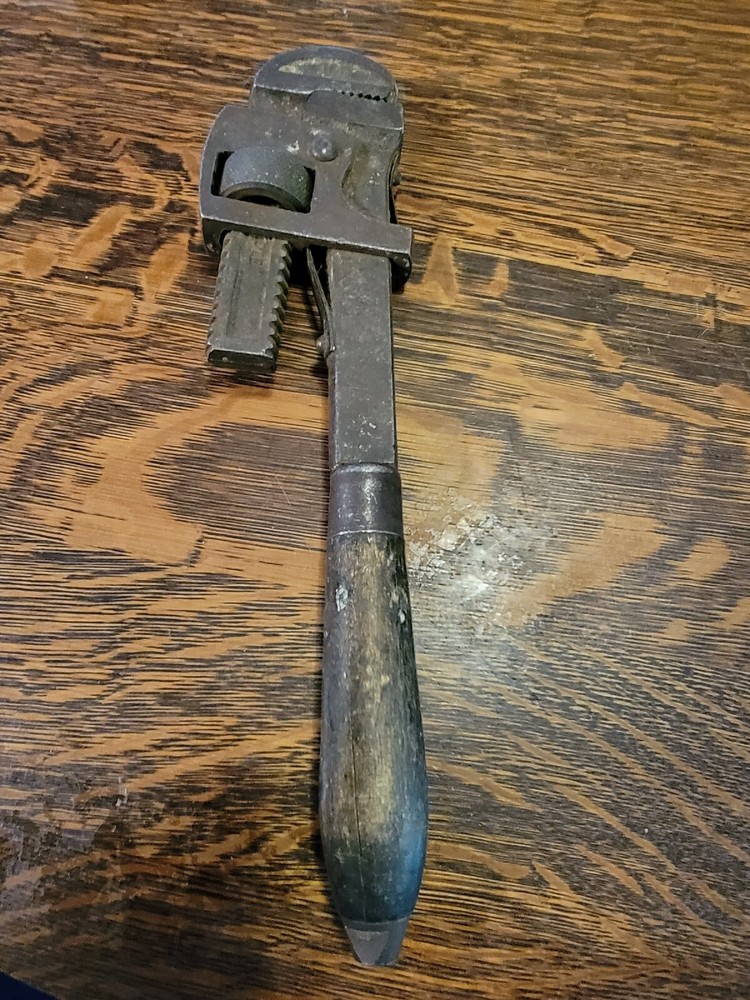 Antique Stillson, Aetna Tool Co. Pattern 14" Pipe Wrench