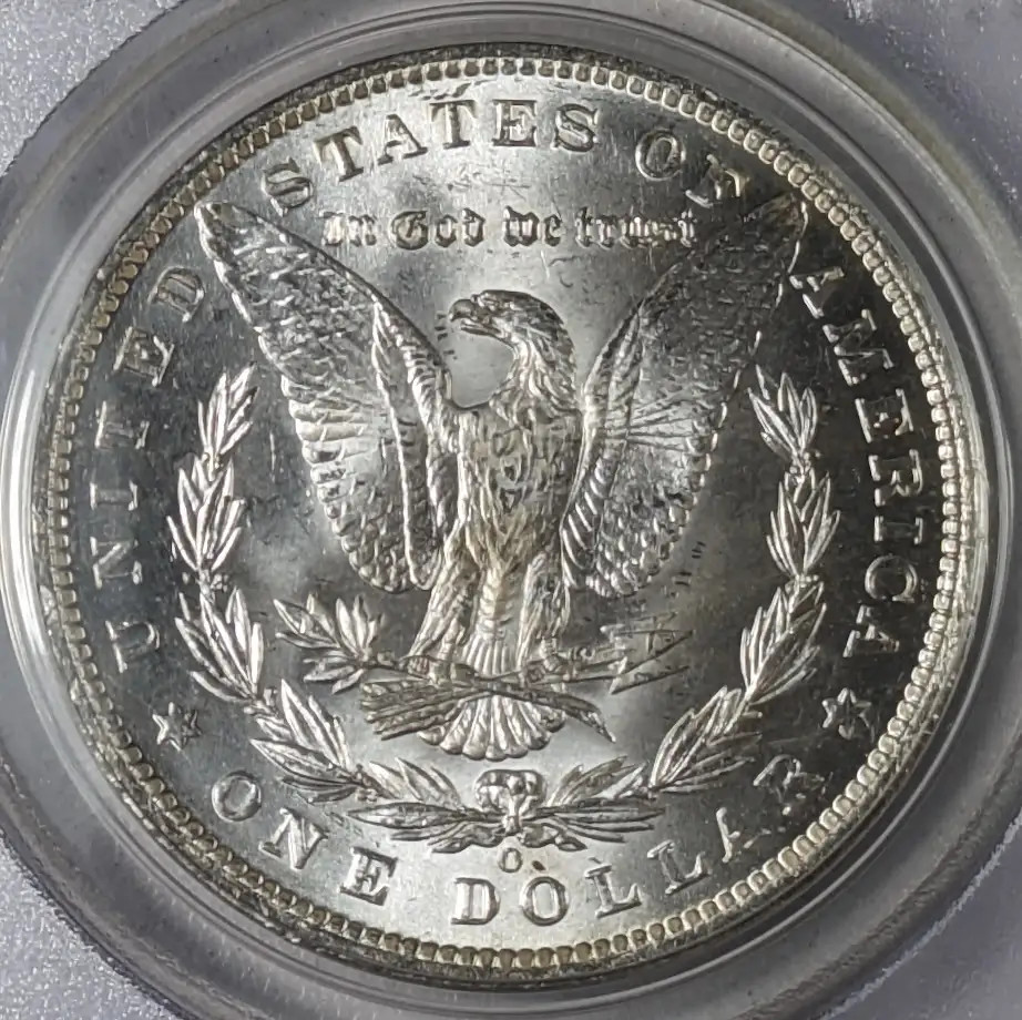 1885 O Morgan Silver Dollar PCGS MS-64