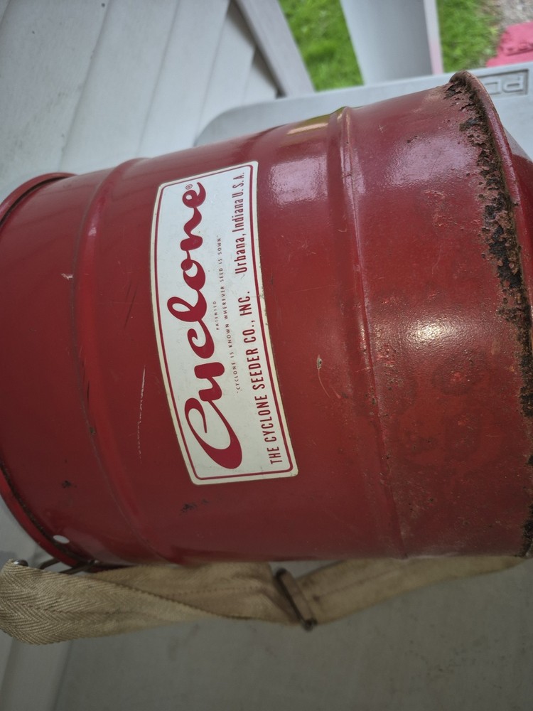 VINTAGE CYCLONE WALKING SEEDER,FERTILIZER