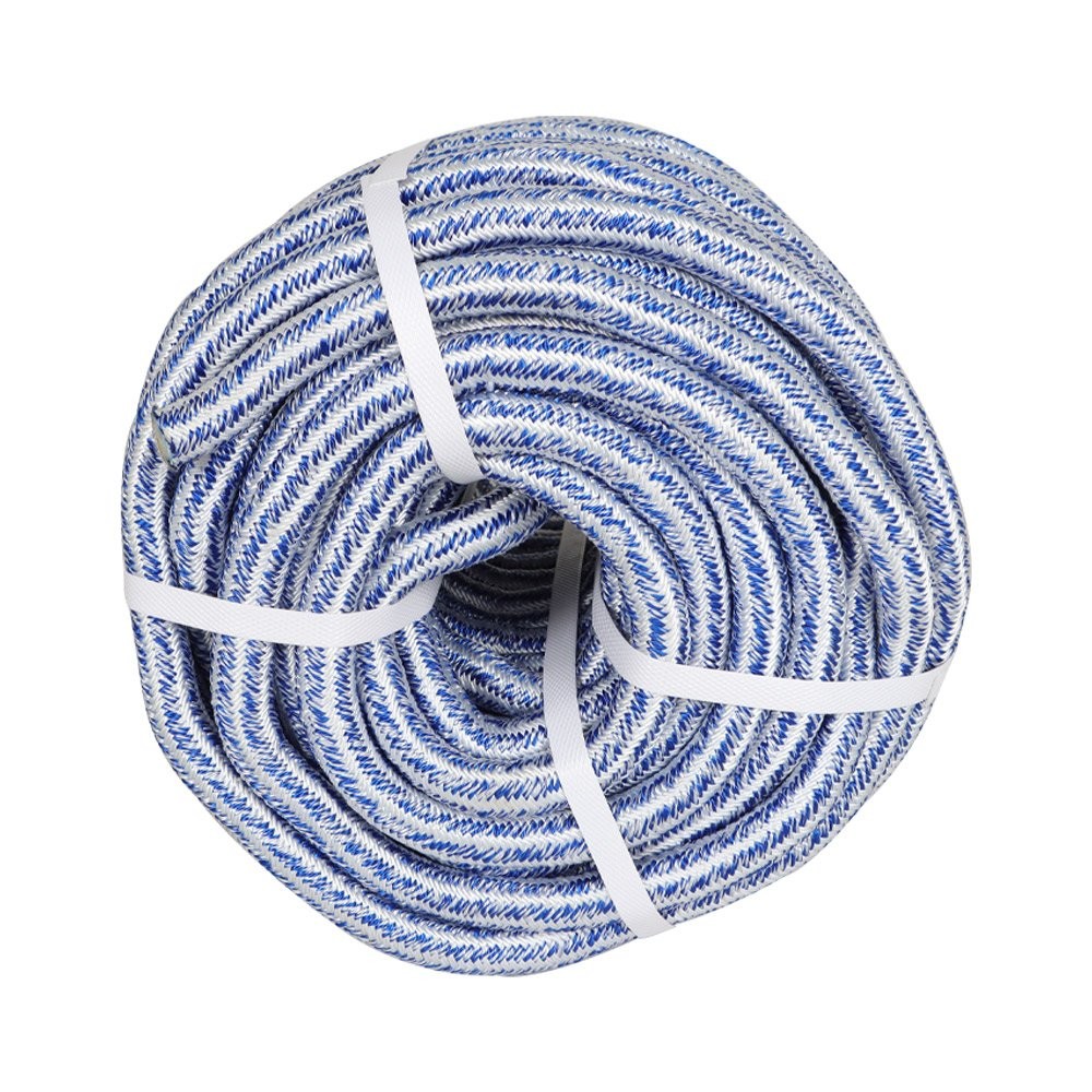 3/4" × 150' 24 Strand Braid Polyester Rope Arborist Tree Rope 20000Lbs