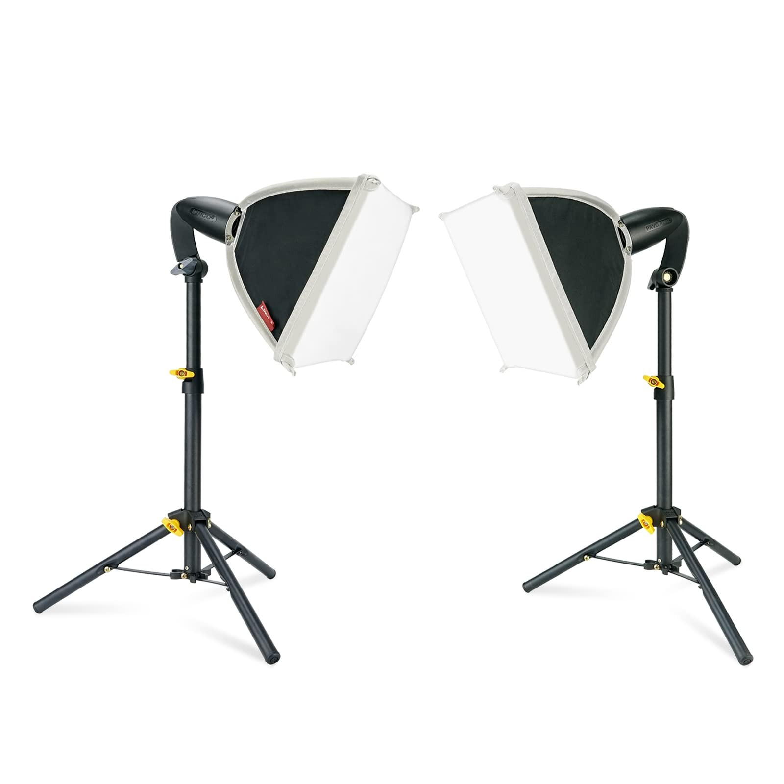 Lincostore Mini Softbox Lighting Kit 8x8inch, Table Top Photography Lighting ...