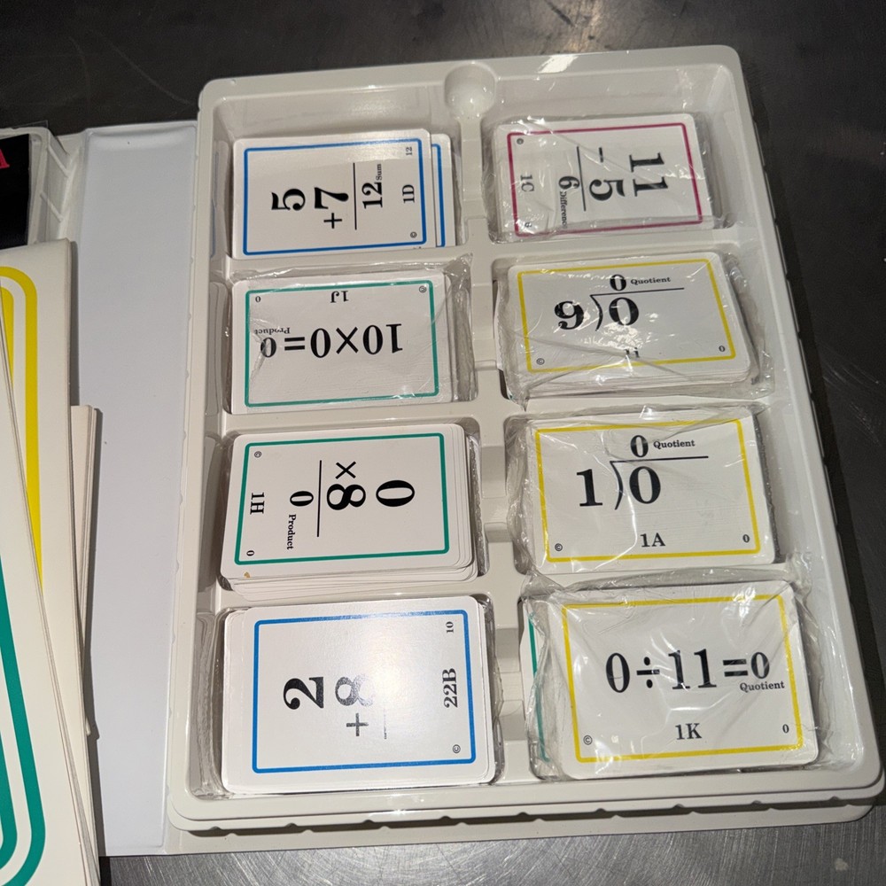 Vintage Hooked on Math Set – Complete Educational Kit, Homeschool 1992