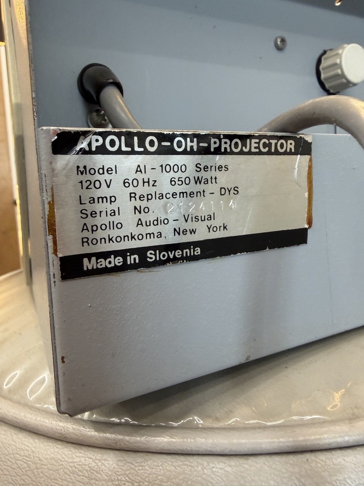 STRANGER THINGS S5 Apollo AI-1000 Overhead Projector