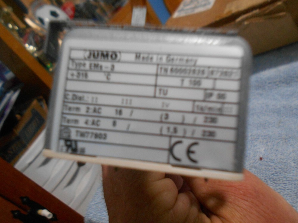 Jumo 8" Long X 2 14" CC Mount Temperature Probe Type EMs-3