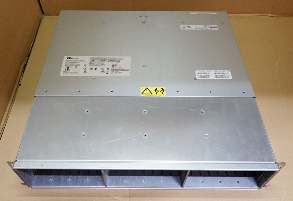 NetApp DE5600 24-Bay Expansion Array E-X5681A-QS-R6 + Dual Controller & Dual PSU