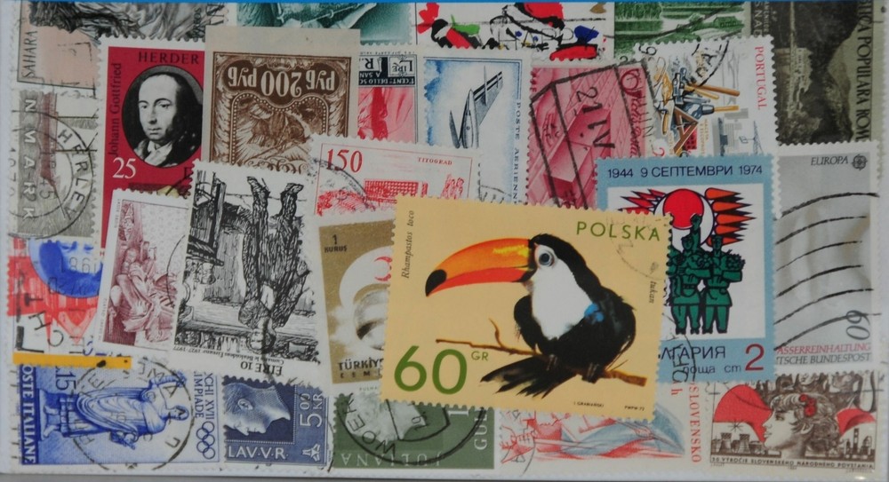 Europe 50 Stamps (Large format) (L122)