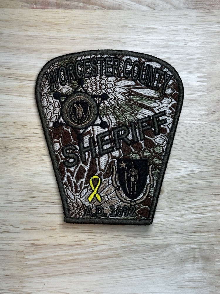 Worcester County Sheriff Novelty Patch