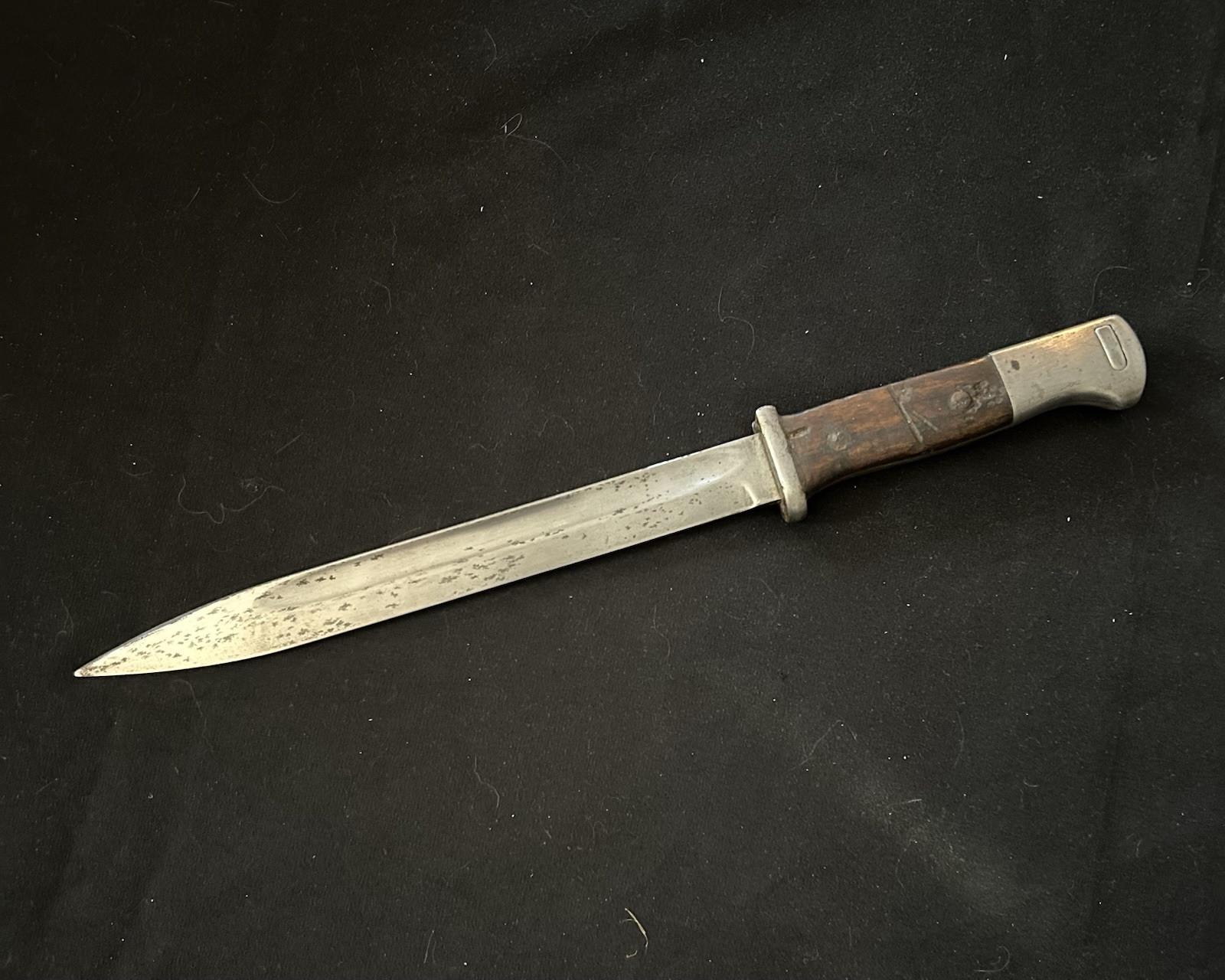 Uncommon!!  GERMAN WW1 BAYONET M 1884/98 II Void of Markings