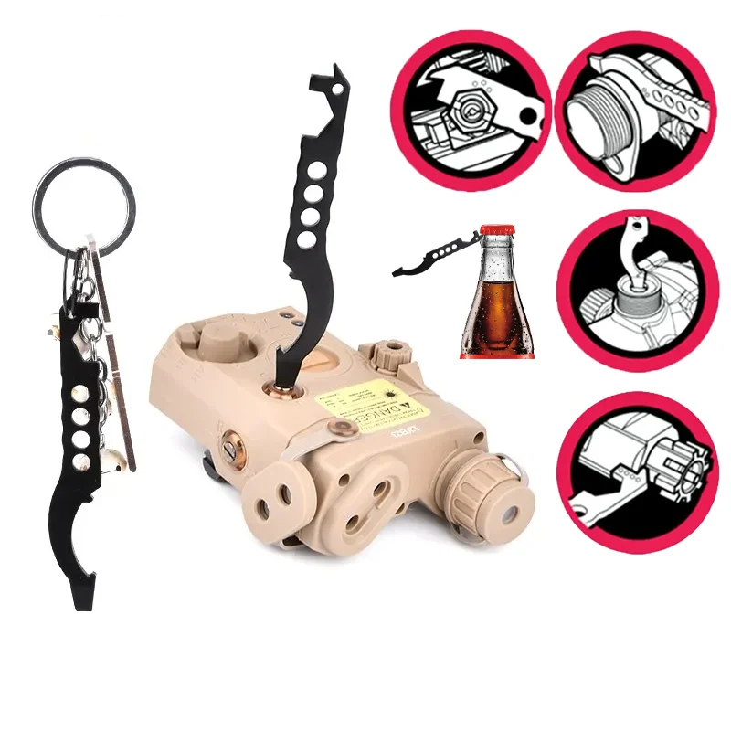 WADSN Tactical Multitasker M4 TOOL Multipurpose Maintenance Screwdriver Keychain