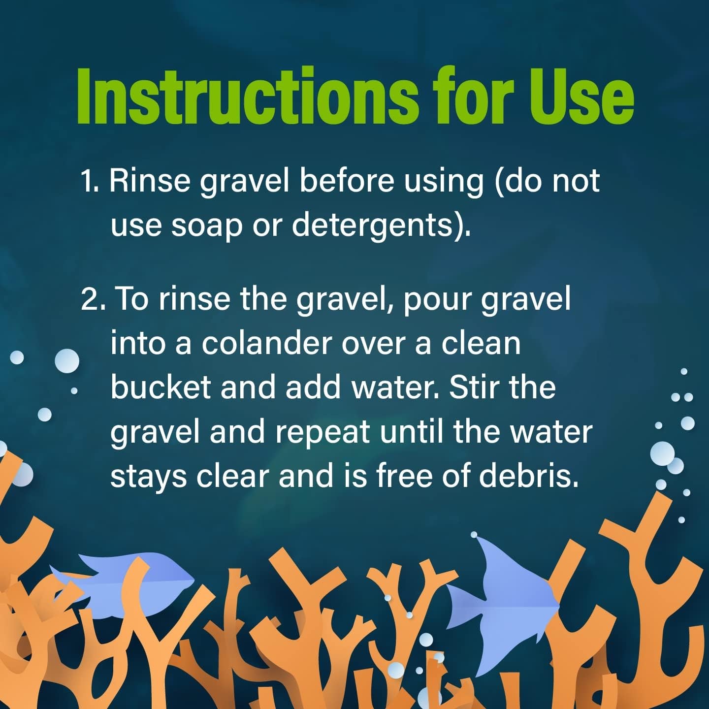 Glofish Aquarium Gravel, Solid Black, 5-Pound Bag