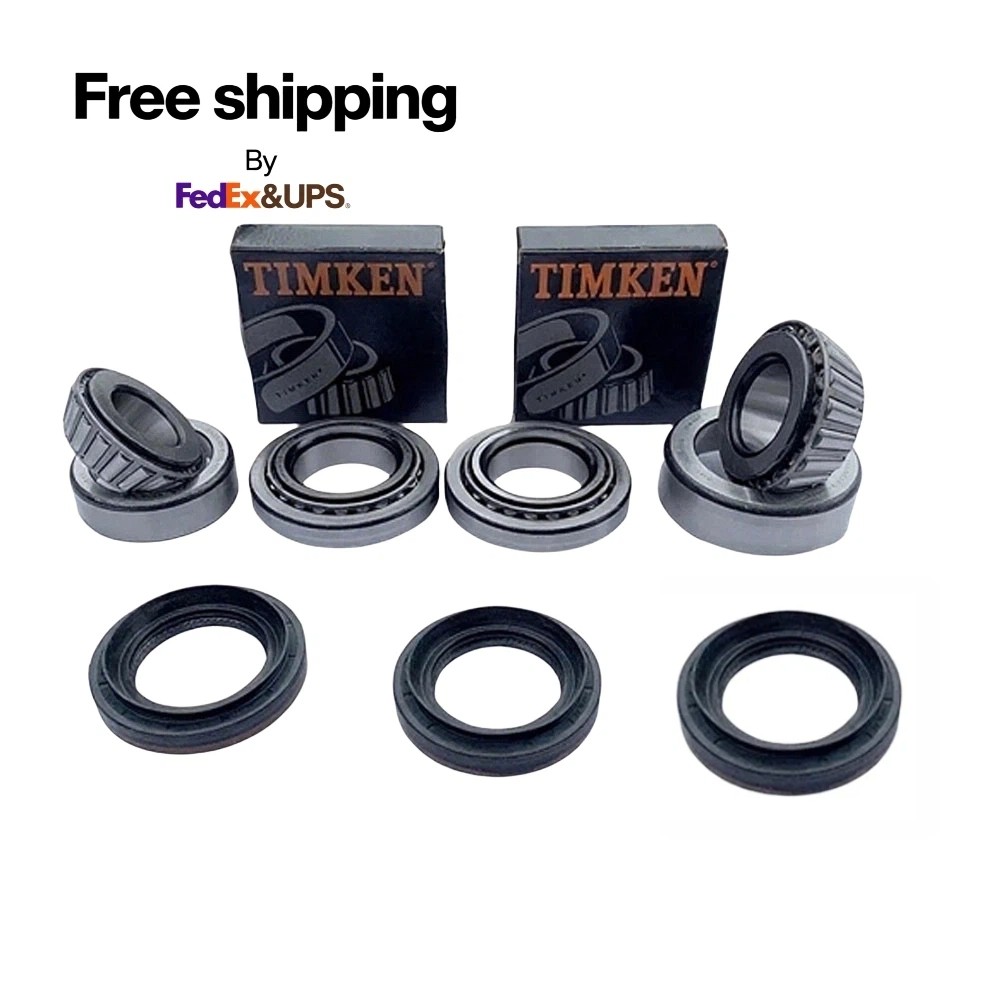 Set For BMW xDrive 2003-2020 Front Differential Bearings Repair Kit 31507533971