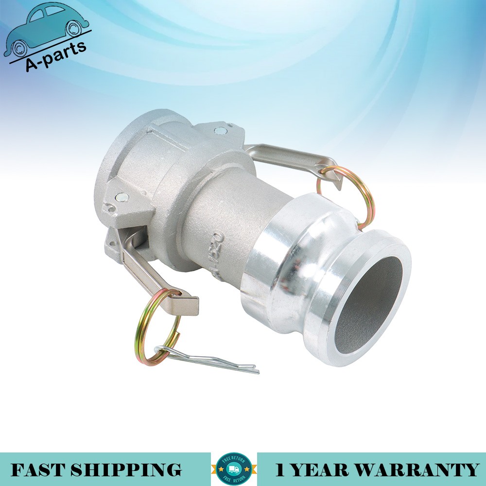 Aluminum,DA1520 Type 1.5" to 2" Camlock Coupling,  Quick Disconnect Fitting