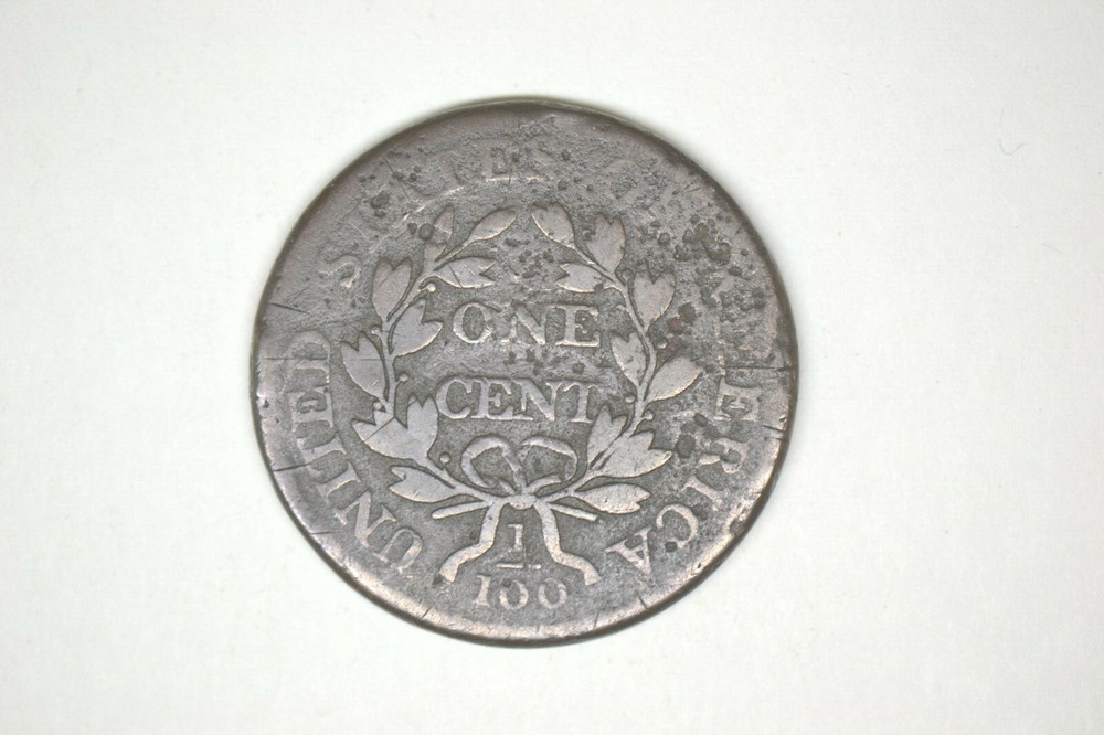 1803 Draped Bust Large Cent- Fine with surface roughness
