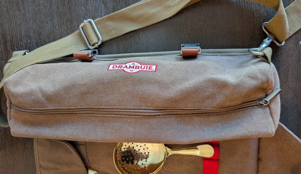 Canvas Bartending Cocktail Tool Bag With Tools - Drambuie