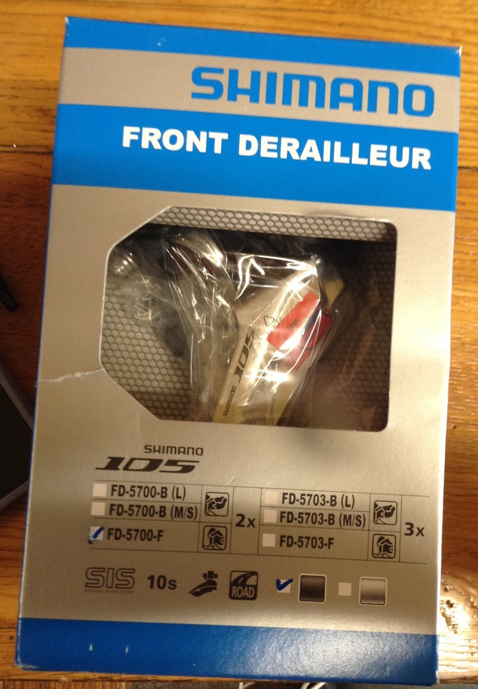 Shimano 105 FD-5700-Front derailleur